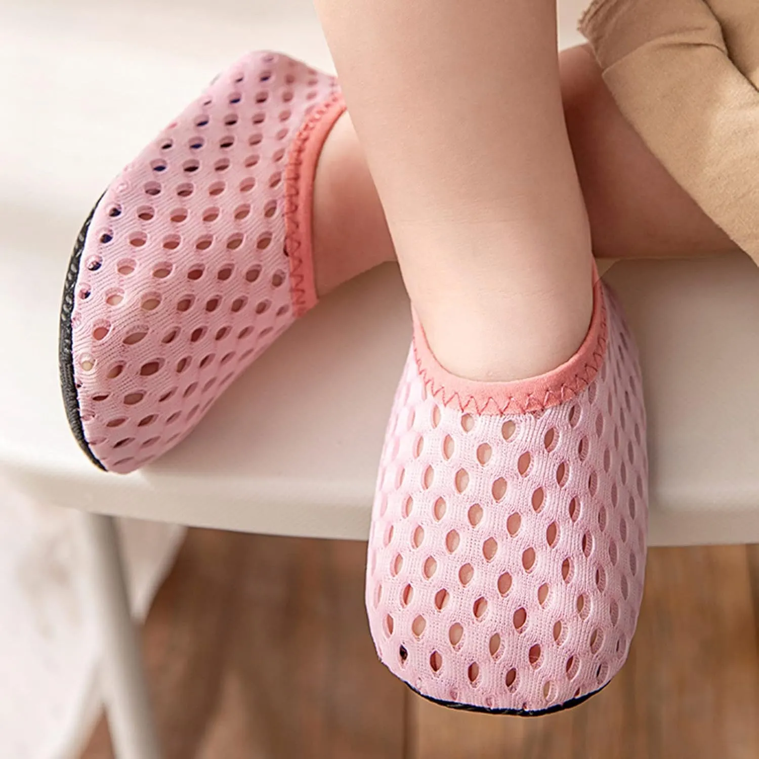 Baby Shoes Infant Boys Girls Socks Toddler Breathable Mesh The Floor Socks Barefoot Socks Non Slip Shoes House Shoes B