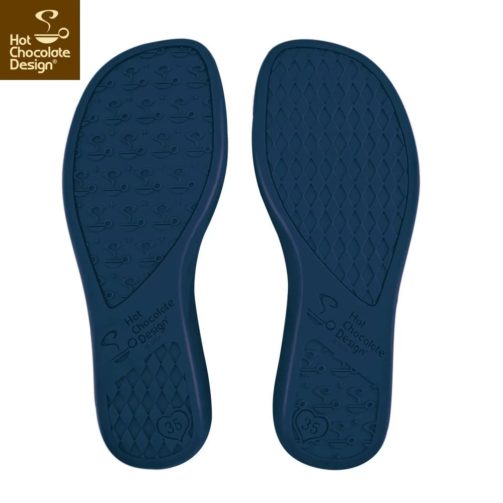 Chocolaticas® CURACAO BLUE Women's Mary Jane Flat